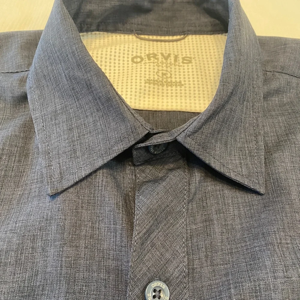 Orvis Short Sleeve Button Up Shirt - Picture 4 of 13
